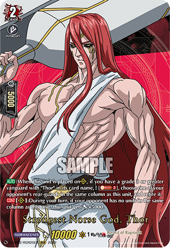 Strongest Norse God, Thor (RGR) - D-TB02/RGR20EN