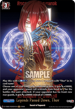Legends Passed Down, Thor (RGR) - D-TB02/RGR24EN