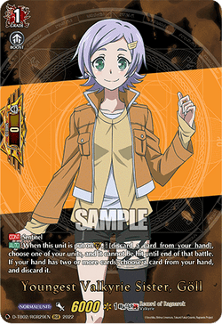 Youngest Valkyrie Sister, Göll (RGR) - D-TB02/RGR29EN