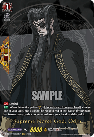 Supreme Norse God, Odin (RGR) - D-TB02/RGR34EN