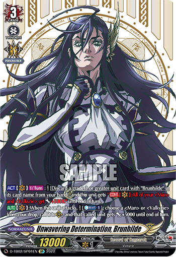 Unwavering Determination, Brunhilde (SP) - D-TB02/SP01EN