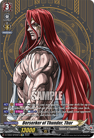 Berserker of Thunder, Thor (SP) - D-TB02/SP09EN