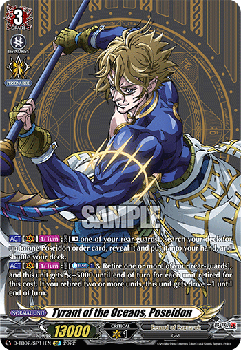 Tyrant of the Oceans, Poseidon (SP) - D-TB02/SP11EN