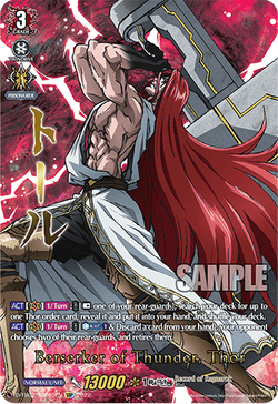 Berserker of Thunder, Thor (SSP) - D-TB02/SSP05EN