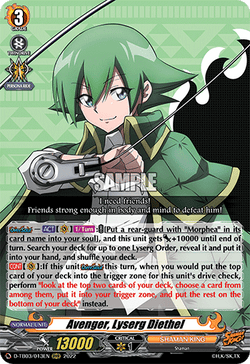 Avenger, Lyserg Diethel - D-TB03/013EN