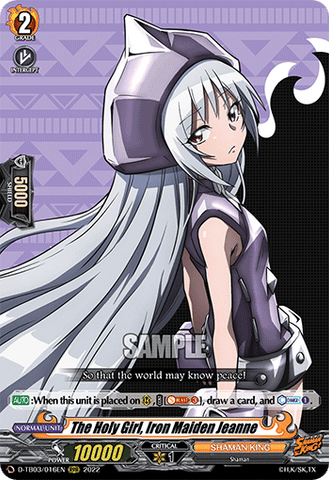 The Holy Girl, Iron Maiden Jeanne - D-TB03/016EN
