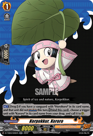 Korpokkur, Kororo - D-TB03/030EN