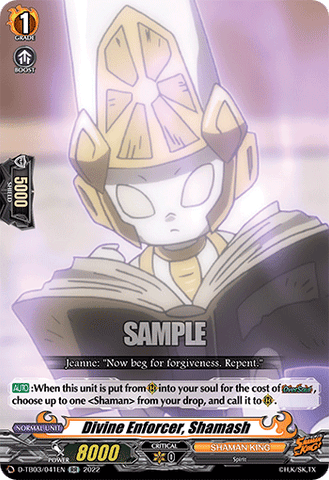 Divine Enforcer, Shamash - D-TB03/041EN