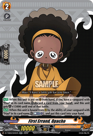 First Errand, Opacho - D-TB03/044EN