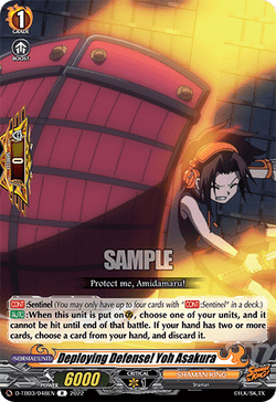 Deploying Defense! Yoh Asakura - D-TB03/048EN