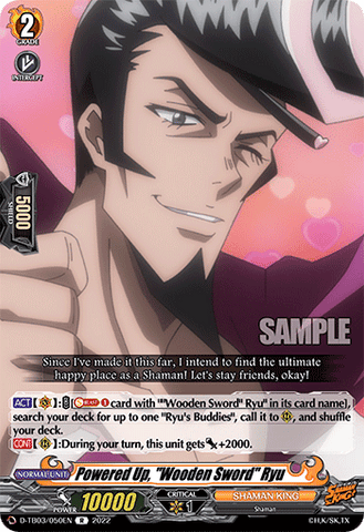 Powered Up, "Wooden Sword" Ryu - D-TB03/050EN