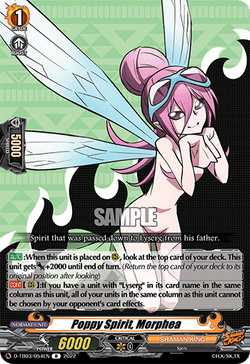 Poppy Spirit, Morphea - D-TB03/054EN