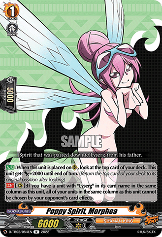 Poppy Spirit, Morphea - D-TB03/054EN