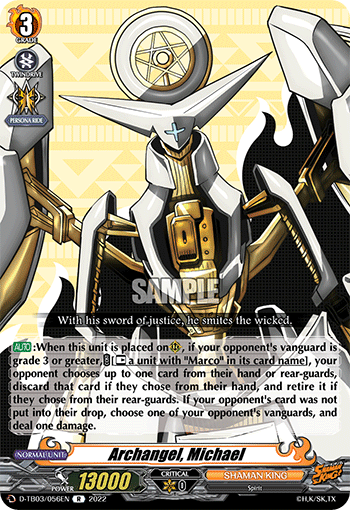 Archangel, Michael - D-TB03/056EN