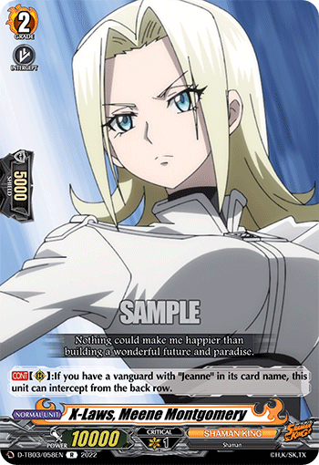 X-Laws, Meene Montgomery - D-TB03/058EN