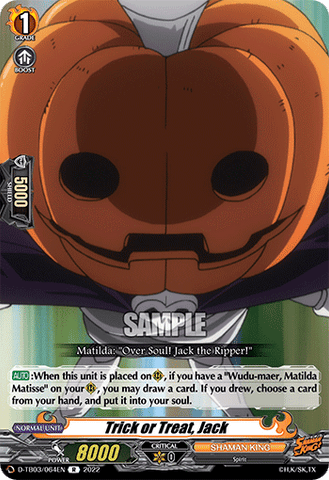 Trick or Treat, Jack - D-TB03/064EN