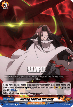 Strong Foes in the Way - D-TB03/078EN