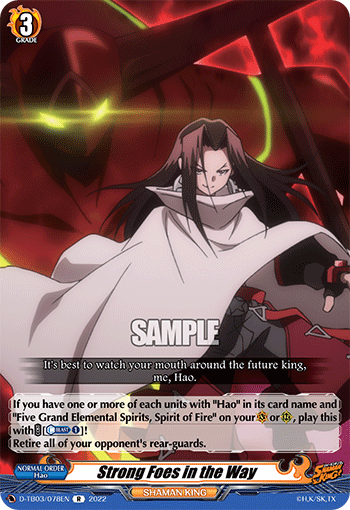 Strong Foes in the Way - D-TB03/078EN