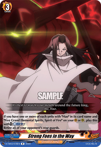 Strong Foes in the Way - D-TB03/078EN