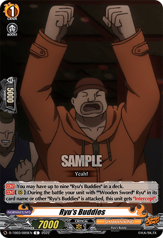 Ryu's Buddies - D-TB03/089EN