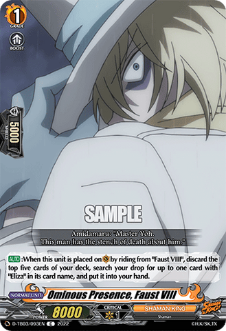 Ominous Presence, Faust VIII - D-TB03/093EN