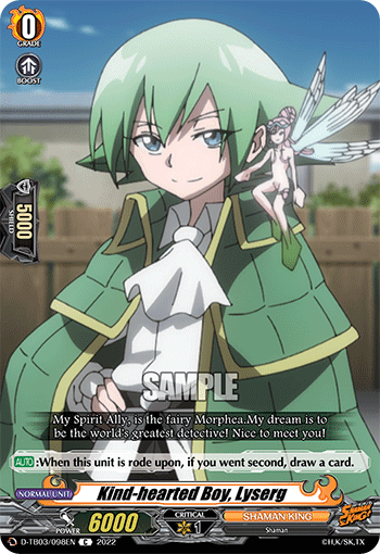 Kind-hearted Boy, Lyserg - D-TB03/098EN