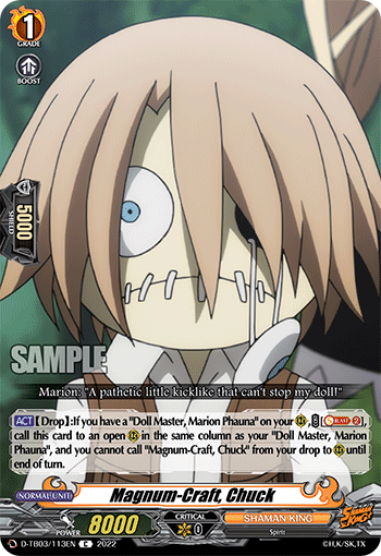 Magnum-Craft, Chuck - D-TB03/113EN