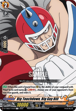 Big Touchdown, Big Guy Bill - D-TB03/114EN