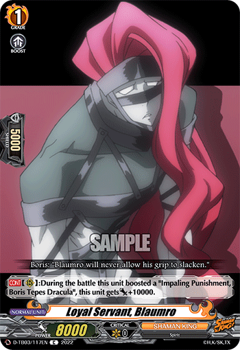 Loyal Servant, Blaumro - D-TB03/117EN