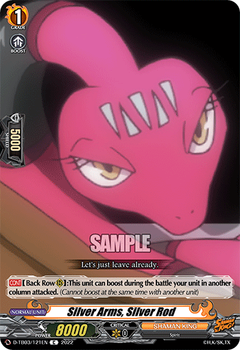 Silver Arms, Silver Rod - D-TB03/121EN