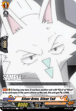 Silver Arms, Silver Tail - D-TB03/122EN