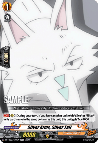 Silver Arms, Silver Tail - D-TB03/122EN