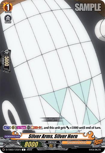 Silver Arms, Silver Horn - D-TB03/123EN