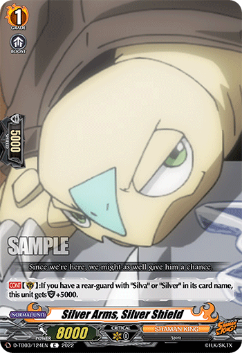 Silver Arms, Silver Shield - D-TB03/124EN