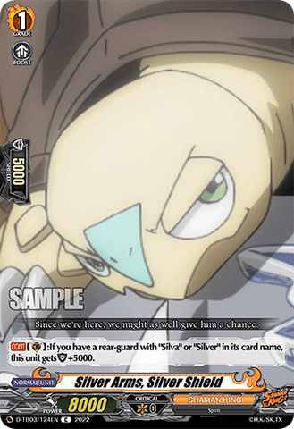 Silver Arms, Silver Shield - D-TB03/124EN