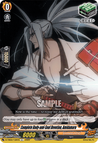 Complete Body-and-Soul Devotion, Amidamaru - D-TB03/132EN