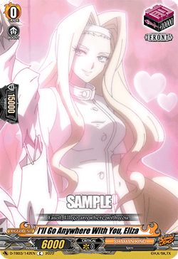 I'll Go Anywhere With You, Eliza - D-TB03/142EN