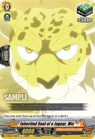 Inherited Soul of a Jaguar, Mic - D-TB03/148EN