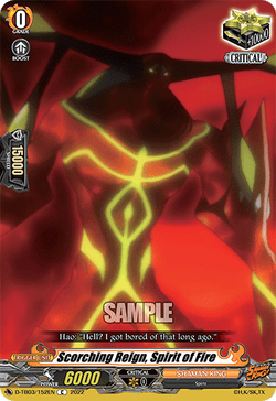 Scorching Reign, Spirit of Fire - D-TB03/152EN