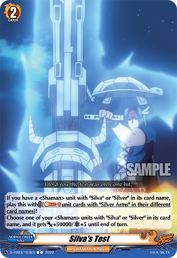 Silva's Test - D-TB03/163EN