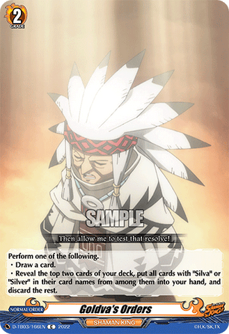 Goldva's Orders - D-TB03/166EN