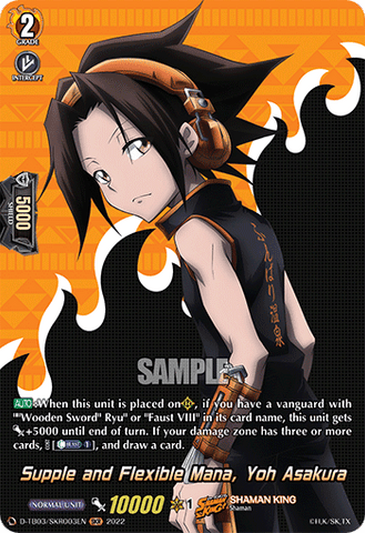 Supple and Flexible Mana, Yoh Asakura (SKR) - D-TB03/SKR003EN
