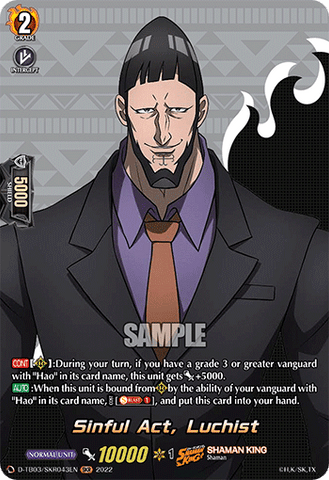 Sinful Act, Luchist (SKR) - D-TB03/SKR043EN