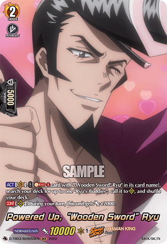 Powered Up, "Wooden Sword" Ryu (SKR) - D-TB03/SKR050EN