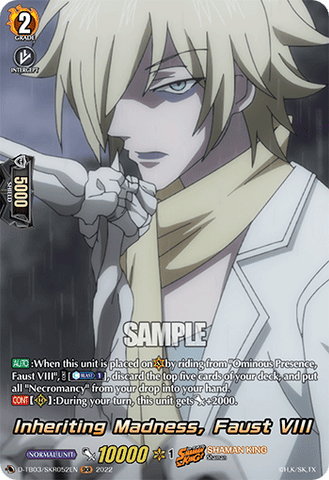 Inheriting Madness, Faust VIII (SKR) - D-TB03/SKR052EN