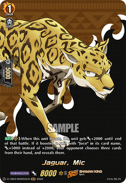 Jaguar, Mic (SKR) - D-TB03/SKR055EN
