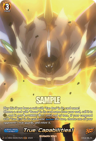 True Capabilities! (SKR) - D-TB03/SKR075EN