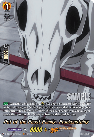 Pet of the Faust Family, Frankensteiny (SKR) - D-TB03/SKR095EN