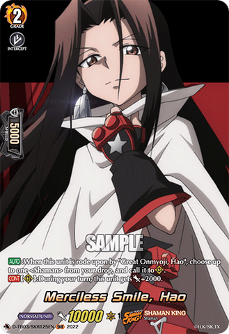 Merciless Smile, Hao (SKR) - D-TB03/SKR125EN