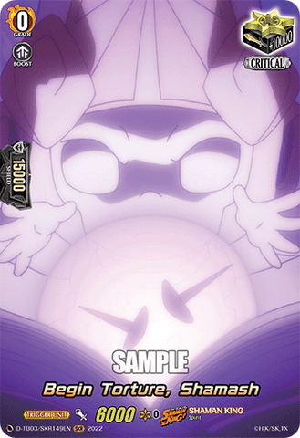 Begin Torture, Shamash (SKR) - D-TB03/SKR149EN